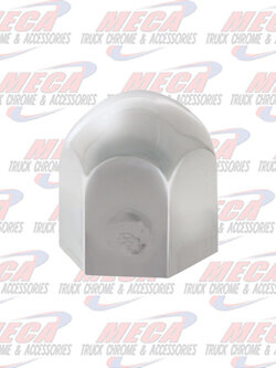 NUT COVER CHROME METAL 1.25"
