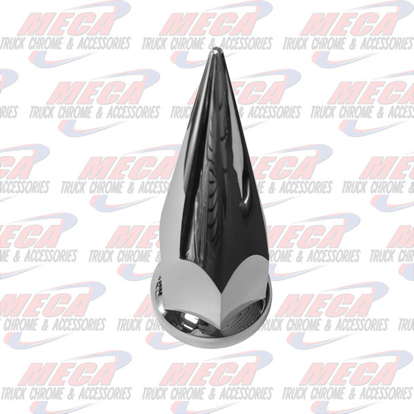 NUT COVER POINTED SPIKE 33MM PUSH ON W/FLANGE 10PK
