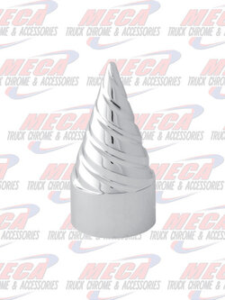 NUT COVER POINTED WITH CLOCKWISE TWIST