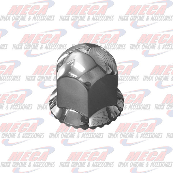 NUT COVER OMEGA SPIDER THREADED 33MM ROUNDED