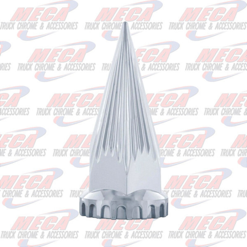 NUT COVER RAZOR SPIKE 33 MM THREADED CHR PLASTIC