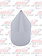 NUT COVER SPIKE TIP 1-1/8"  X  2-13/16"