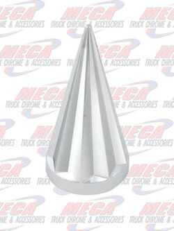 CR. PLASTIC AXIS PUSH-ON NUT COVER 33MM X 4-1/2"H