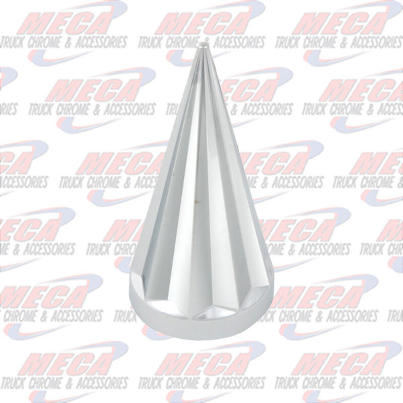 CR. PLASTIC AXIS PUSH-ON NUT COVER 33MM X 4-1/2"H