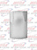 CR. PLASTIC CYLINDER PUSH-ON NUT COVER 33MM X 3-1/2"H