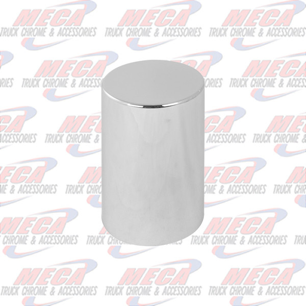 CR. PLASTIC CYLINDER PUSH-ON NUT COVER 33MM X 4-1/4"H