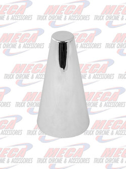 CR. PLASTIC CONE FLAT TOP PUSH-ON NUT CVR 33MM X 4"H