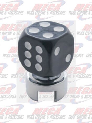 GEARSHIFT KNOB TOP W/ BLACK DICE