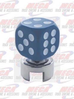 GEARSHIFT KNOB TOP W/ BLUE DICE
