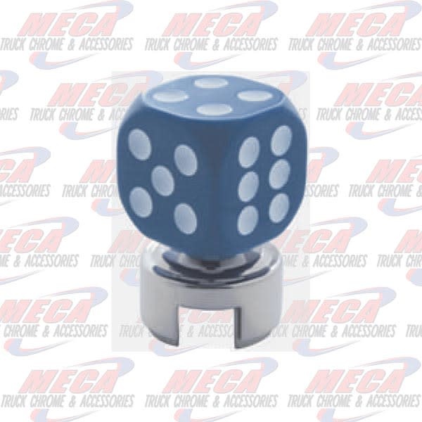 GEARSHIFT KNOB TOP W/ BLUE DICE