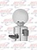 GEARSHIFT KNOB TOP W/ CHROME BALL