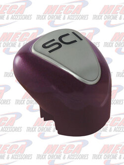 GEARSHIFT KNOB ECO PURPLE OEM STYLE (13/18 SPD