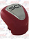 GEARSHIFT KNOB ECO RED OEM STYLE (13/18 SPD