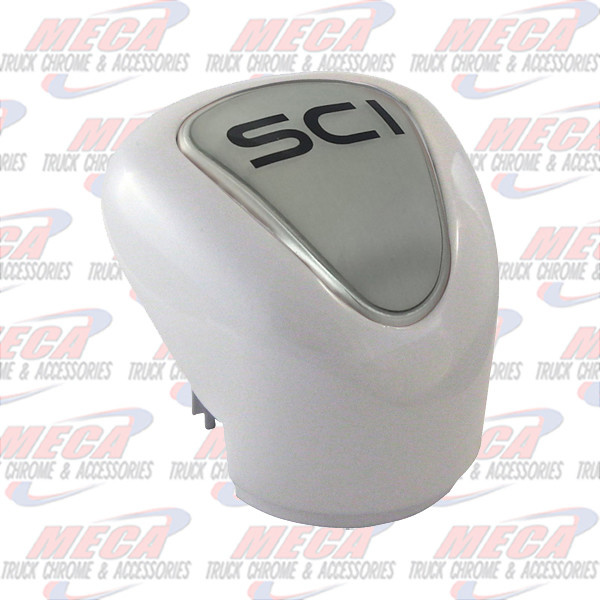 GEARSHIFT KNOB ECO WHITE OEM STYLE (13/18 SPD