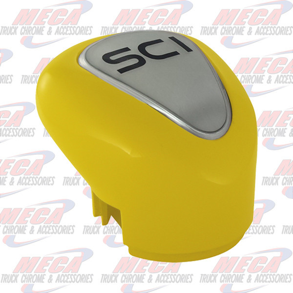 GEARSHIFT KNOB ECO YELLOW OEM STYLE (13/18 SPD