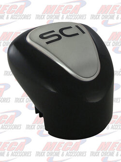 GEARSHIFT KNOB ECO BLACK OEM STYLE (13/18 SPD