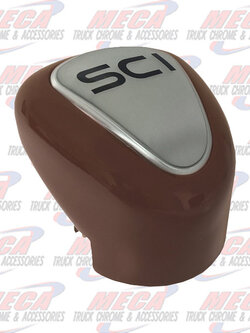 GEARSHIFT KNOB ECO MAHOGANY OEM STYLE (13/18 SPD)