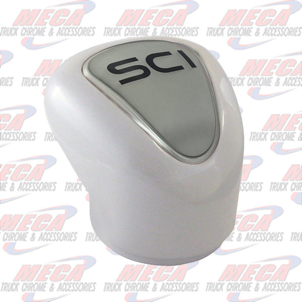 GEARSHIFT KNOB ECO WHITE OEM STYLE (9/10 SPD)