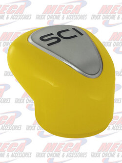GEARSHIFT KNOB ECO YELLOW OEM STYLE (9/10 SPD)