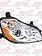 HEADLIGHT ASSEMBLY KW T680 PASSENGER SIDE CHROME