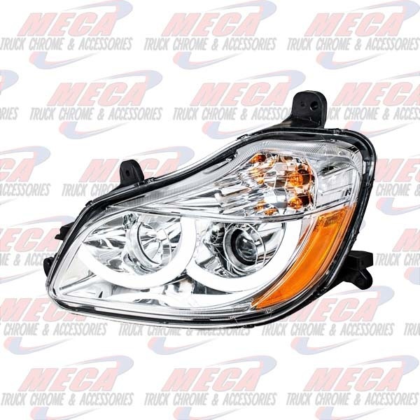 UNITED PACIFIC HEADLIGHT ASSEMBLY KW T680 DRIVER SIDE CHROME