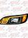 HEADLIGHT HOUSING PB  386, 387, 382, 384 DRIVER 100% LED BLACK