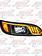 HEADLIGHT HOUSING PB  386, 387, 382, 384 PASSENGER 100% LED BLACK