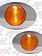 MILLENIUM LED M3 (SMALL) SERIES AMBER W/ AMBER LEN