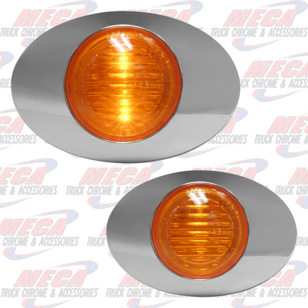 MILLENIUM LED M3 (SMALL) SERIES AMBER W/ AMBER LEN