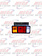 TAIL LIGHT ASSEMBLY IMPORT/ISUZU DRIVER SIDE