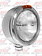 HEADLAMP ROUND 7" PB OLD STYLE CURVED LENS EACH FOR JJ STYLE BRACKET