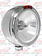 HEADLAMP ROUND 7" PB OLD STYLE FLAT LENS EACH FOR JJ STYLE BRACKET