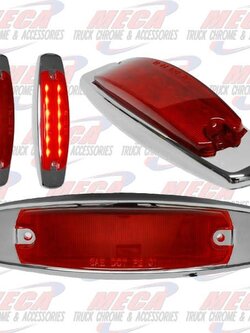 PB STYLE LIGHT LED RED 2-6ROWS