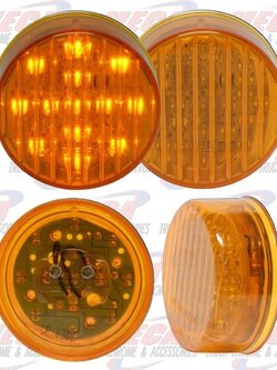 *** Use LLD6556 *** LIGHT LED 2.5'' AMBER