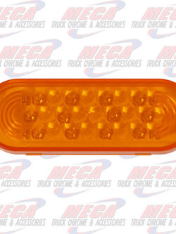 LIGHT OVAL AMBER GROTE LED