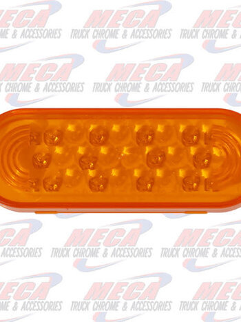 LIGHT OVAL AMBER GROTE LED