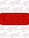 LIGHT OVAL RED GROTE LED LED