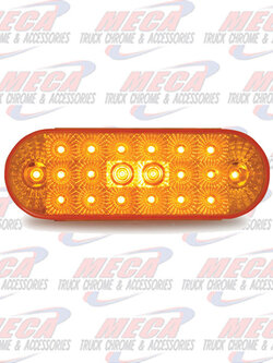 LIGHT OVAL SPYDER LED AMBER