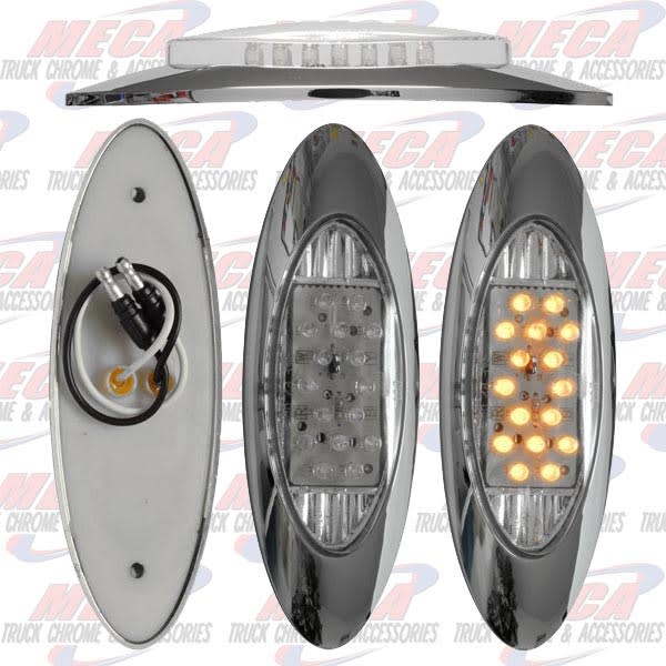 SIDE MARKER LGT GEN. LED CLEAR AMBER