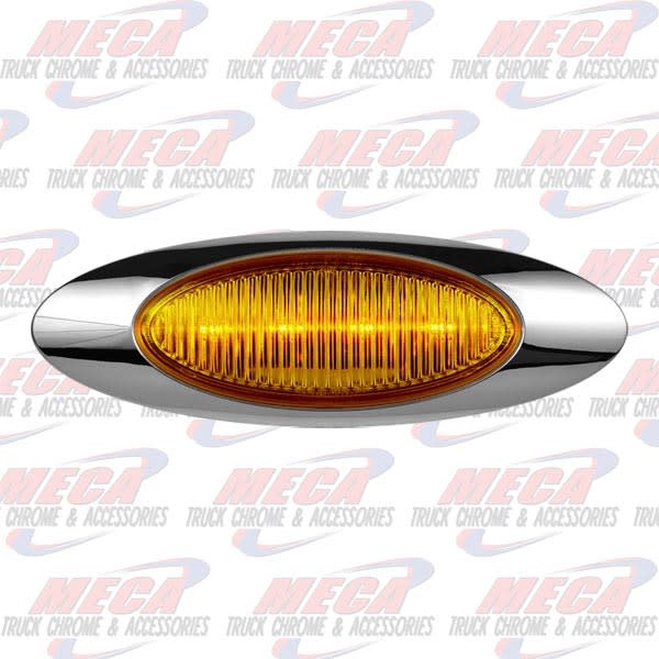 M1 LED STANDARD LIGHT AMBER W/ AMBER LENS