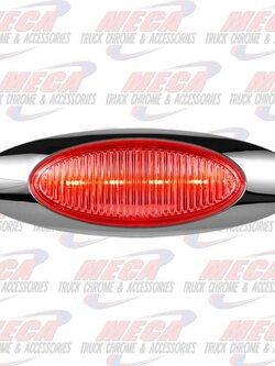 M1 LED STANDARD LIGHT RED W/ RED LENS