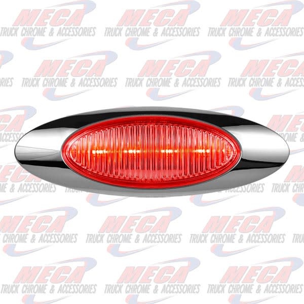 M1 LED STANDARD LIGHT RED W/ RED LENS