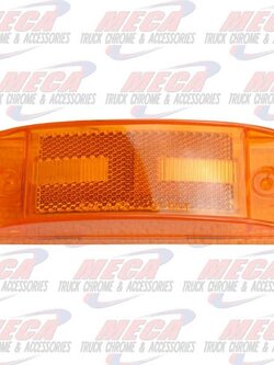 LED TRAILER LIGHT 2-ROWS OF 4LED AMBER