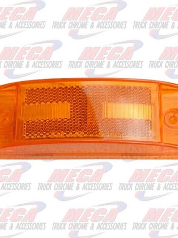 LED TRAILER LIGHT 2-ROWS OF 4LED AMBER