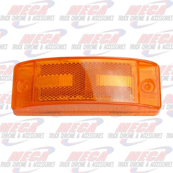 LED TRAILER LIGHT 2-ROWS OF 4LED AMBER