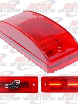 *** Use LLD7569 *** LED TRAILER LIGHT 2-ROWS OF 4 LEDS RED