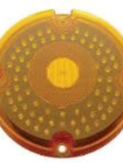 7" LED LIGHT FOR BUSES AMBER