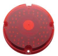 7" LED LIGHT FOR BUSES RED