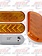 LIGHT OVAL SEQUENTIAL LED ARROW AMBER