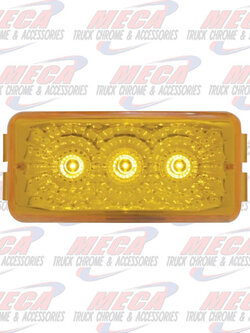 LED SMALL DUALLY STYLE AMB W/ REFLECTORS